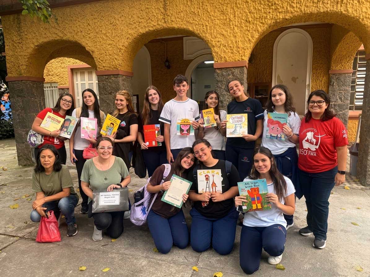 Pastoral do Instituto Madre Mazzarello inicia parceria com a Biblioteca Municipal Narbal Fontes para voluntariado